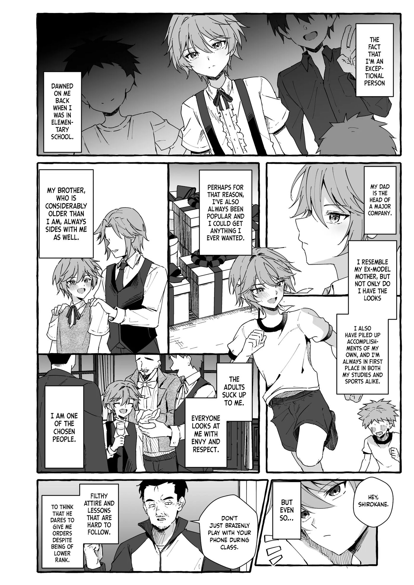 Teaching My Cheeky Student A Lesson With Forced Public Exposure! [yaoi] Chapter 1000 Page 3